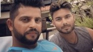 Suresh Raina Congratulates Rishabh Pant on Being Appointed Delhi Capitals Captain for IPL 2021