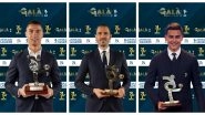 Cristiano Ronaldo Wins Gran Gala del Calcio AIC Player of The Year Award, Paulo Dybala & Leonardo Bonucci Named Among Top XI