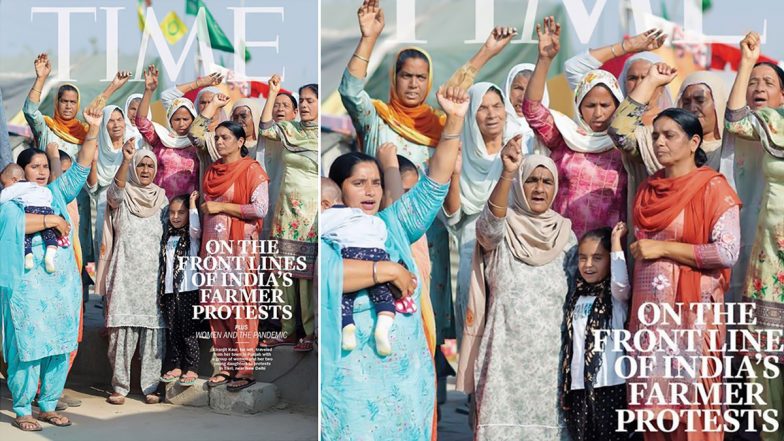 TIME Magazine Cover Carries The Women of India's Farmer Protests