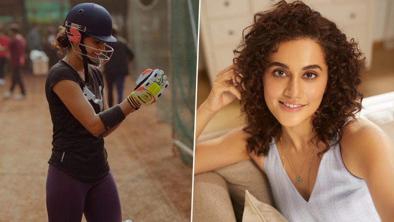 Shabaash Mithu: Taapsee Pannu Posts ‘Pitch Set’ Picture of Her Upcoming Film
