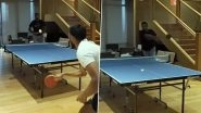 Ravi Ashwin Shows-Off His Table Tennis Skills, Asks Olympian Raman Subramaniam For Feedback (Watch Video)