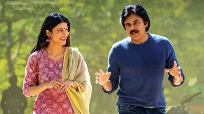 Vakeel Saab Lyrical Song Kanti Papa: Pawan Kalyan and Shruti Haasan's Romantic Track Is Mesmerising (Watch Video)