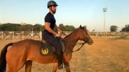 Vicky Kaushal Enjoys the Horse Riding Session on a Sunny Day, Says 'Back to Basics' (Watch Video)