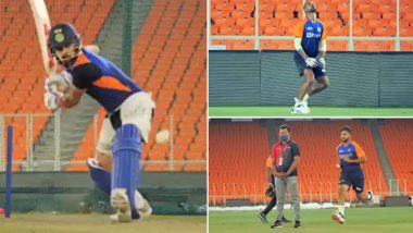Virat Kohli & Co’s Preparations in Full Swing Ahead of India vs England T20I Series Starting March 12 (Watch Video)