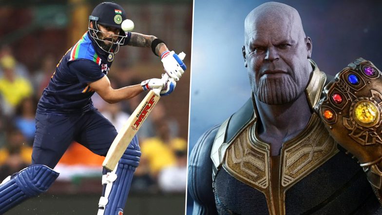 RCB Flaunt Virat Kohli’s Records by Comparing Indian Captain to Avengers’ Supervillain Thanos (View Post)