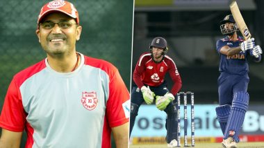 Virender Sehwag Hilariously Trolls Third Umpire over Suryakumar Yadav’s Controversial Dismissal Against England (View Post)