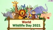 World Wildlife Day 2021 Date, History and Signifiance: Know More About the Day Dedicated to Raising Awareness of the Flora and Fauna on Earth