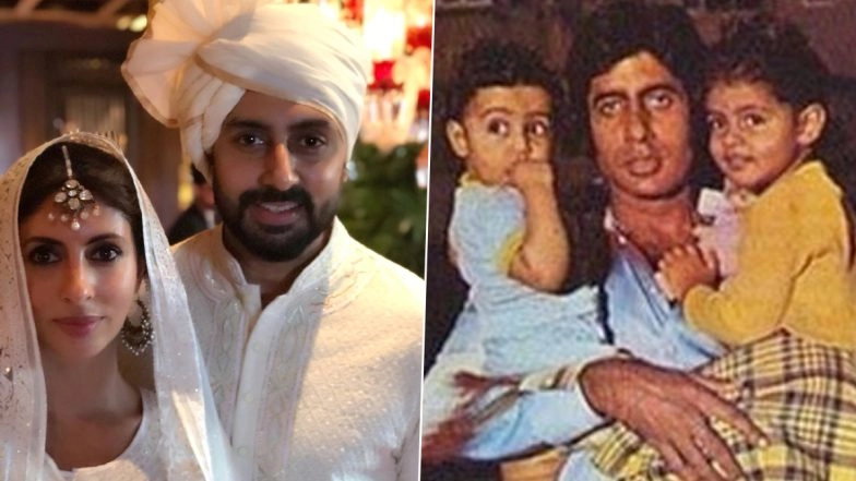 Abhishek Bachchan Shares Adorable Childhood Photo to Wish 'Big Sis' Shweta Bachchan Nanda on Her Birthday (View Post)