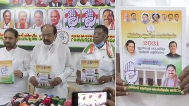Puducherry Assembly Elections 2021: Congress Releases Manifesto For Upcoming  Vidhan Sabha Polls