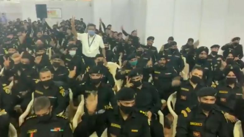 COVID-19 Vaccination Drive: 150 NSG Commandos Vaccinated in Mumbai (Watch Video)