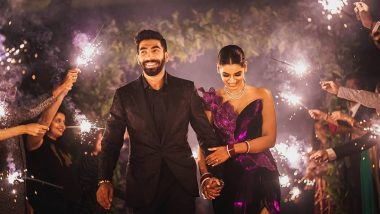 Jasprit Bumrah & Sanjana Ganesan Soak in Marital Bliss, Pacer Thanks Fans for Their Wishes (See Pics)