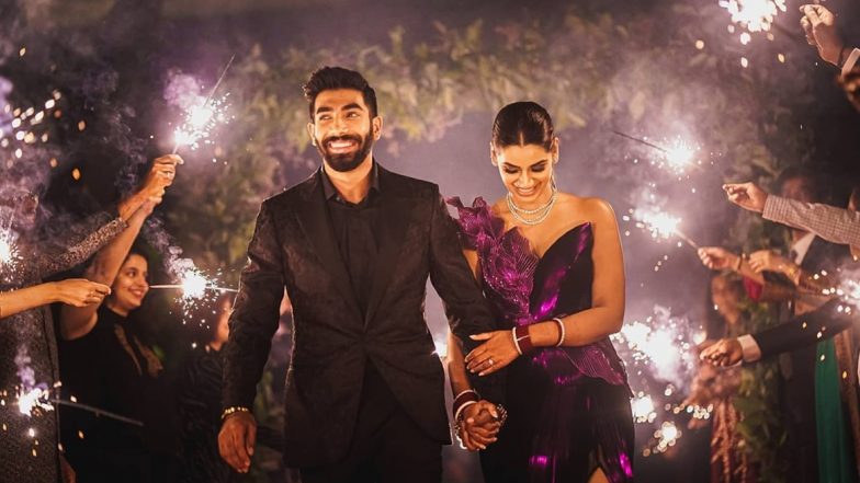 Jasprit Bumrah & Sanjana Ganesan Soak in Marital Bliss, Pacer Thanks Fans for Their Wishes (See Pics)