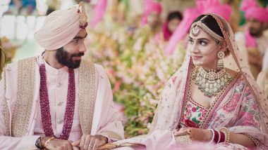 Jasprit Bumrah - Sanjana Ganesan Wedding: Rajasthan Royals Posts a Hilarious Congratulatory Message for the Newly-Weds (See Post)