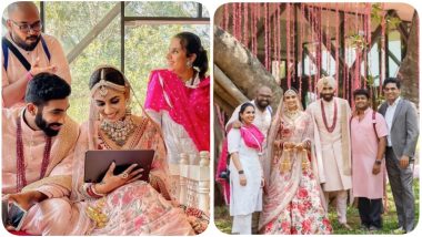 Jasprit Bumrah-Sanjana Ganesan Shake a Leg During Sangeet Ceremony, Unseen Wedding Video & Pictures of Their Wedding Go Viral