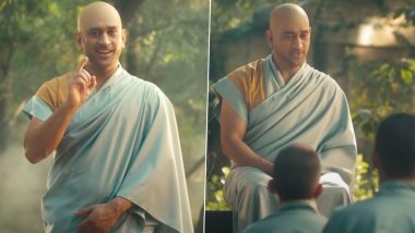 ‘Monk’ MS Dhoni Tells a Tale of Rohit Sharma’s Greediness in Star Sports’ New IPL 2021 Ad