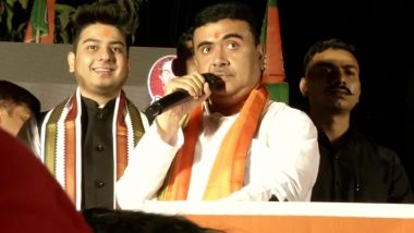 West Bengal Assembly Elections 2021: 'If TMC Comes Back to Power, West Bengal Will Become Kashmir', Says Suvendu Adhikari, BJP Candidate From Nandigram