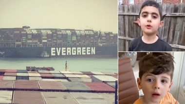 How to Re-Float Giant 'Ever Given' Ship Blocking the Suez Canal? These Kids' Answers to Free the Ship Will Leave a Smile On Your Face