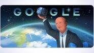 Prof Udupi Ramachandra Rao’s 89th Birth Anniversary Google Doodle: Search Giant Honours India’s ‘Satellite Man’ With Animated Doodle of ‘Aryabhata,’ the Earth and Shooting Stars (See Pic)