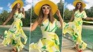 Hina Khan Looks Like a Summer Breeze, Making Beautiful Memories in Her Flip-Flops (View Pics)