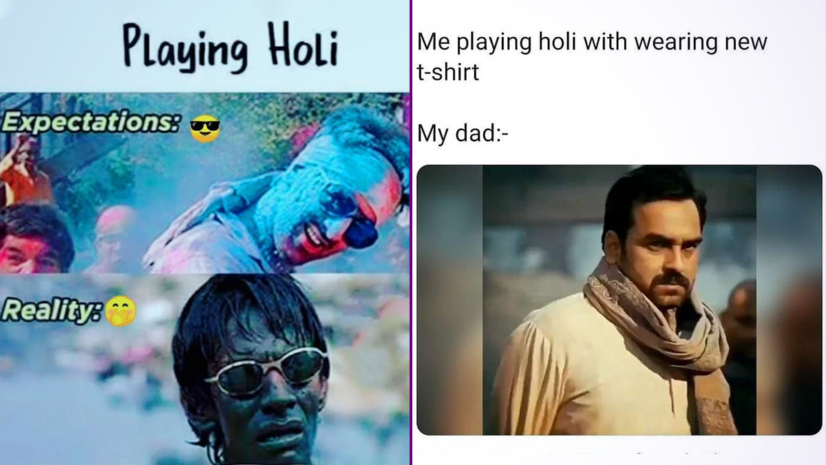 Holi 2021 Honest Memes and Funny Jokes! From 'Sirf Teeka Laguanga' to  'Expectations vs Reality,' These Hilarious Holi Posts Perfectly Sum Up the  Spirit of Festival of Colours | 👍 LatestLY