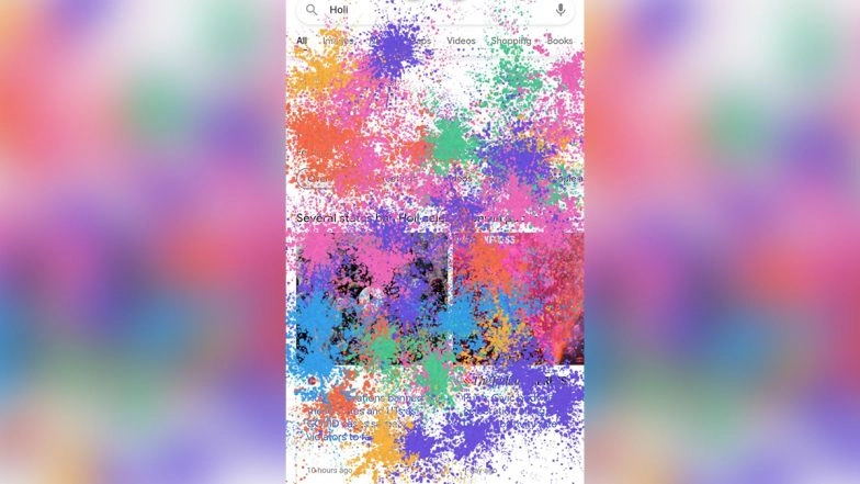 Celebrate Holi with Google! How to Play Holi Virtually on Google Search