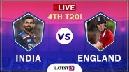 India vs England 4th T20I 2021 Highlights: IND Beat ENG by 8 Runs, Level Series 2-2