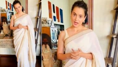 67th National Film Awards: Kangana Ranaut Expresses Gratitude to Everyone As She Wins Best Actress Award for ‘Manikarnika’ and ‘Panga’ (Watch Video)