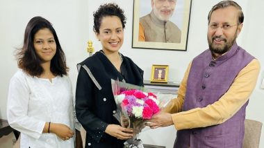 Kangana Ranaut Meets I & B Minister Prakash Javadekar to Discuss Discrimination Against Women and Outsiders in Bollywood