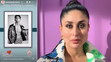 Kareena Kapoor Khan Wishes Ibrahim Ali Khan On His Birthday With A 'Hey Good Looking!' Post (View Pic)