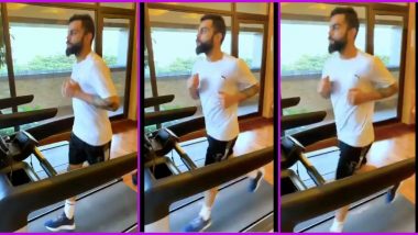 Virat Kohli Begins Preparation for IPL 2021 After India vs England ODI Series (Watch Video)