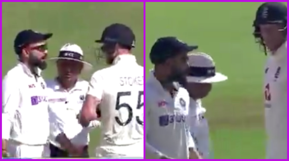 Virat Kohli Argues With Ben Stokes, Indian Captain Takes Stand for Mohammed Siraj After England All-Rounder’s Heated Conversation With the Pacer (Watch Video)