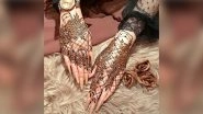 Mahashivratri 2021 Mehndi Designs for Newlyweds: Latest Stunning Henna Ideas, Traditional Mehendi Designs & Stylish Arabic Patterns for Full Hands and Back for Shivratri (See Pics)