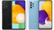 Samsung Galaxy A72, Galaxy A52 & Galaxy A52 5G Launched; Check Prices, Features, Variants & Specifications