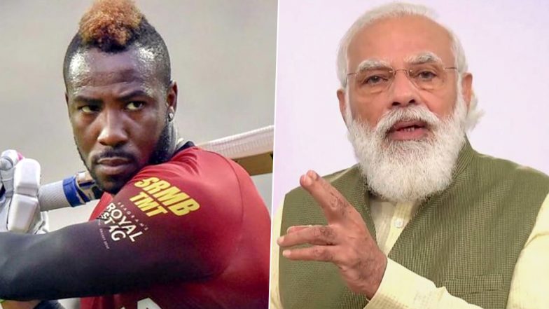 Andre Russell Thanks PM Narendra Modi for Sending COVID-19 Vaccines to Jamaica (Watch Video)