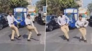 Video of Mumbai Traffic Police Dancing in the Middle of Street Goes Viral! Watch