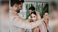 Urmila Matondkar Shares a Picture of Her &lsquo;Precious Mangalsutra Moment&rsquo; As She Wishes Her Hubby on Their 5th Anniversary (View Pic)