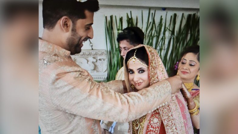 Urmila Matondkar Shares a Picture of Her ‘Precious Mangalsutra Moment’ As She Wishes Her Hubby on Their 5th Anniversary (View Pic)