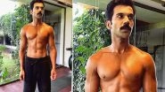 Roohi Star Rajkummar Rao Flaunts Washboard Abs in Recent Instagram Post