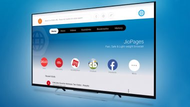JioPages Web Browser Launched for Android TV, Here’s How To Download and Install It