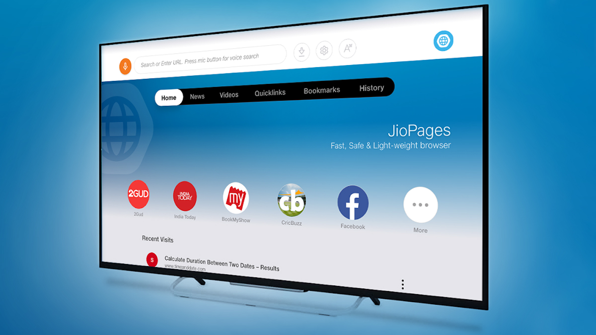 JioPages Web Browser Launched for Android TV, Here’s How To Download and Install It