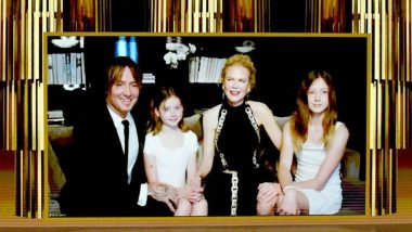 Golden Globes 2021: Nicole Kidman, Keith Urban and Daughters Make Rare Appearance on the 78th Golden Globe Awards