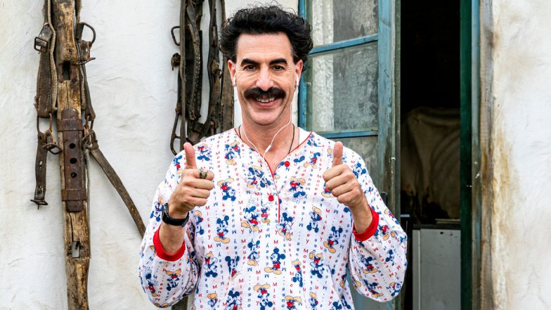 Golden Globe Awards 2021: Borat Subsequent MovieFilm and Its Lead Sacha Baron Cohen Win Best Motion Picture and Best Actor Honour Respectively (Musical or Comedy)