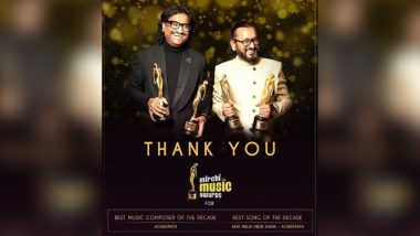 Radio Mirchi Music Awards 2021: Ajay-Atul Win Music Composer Of The Decade And Song Of The Decade Award For Abhi Mujh Mein From Agneepath