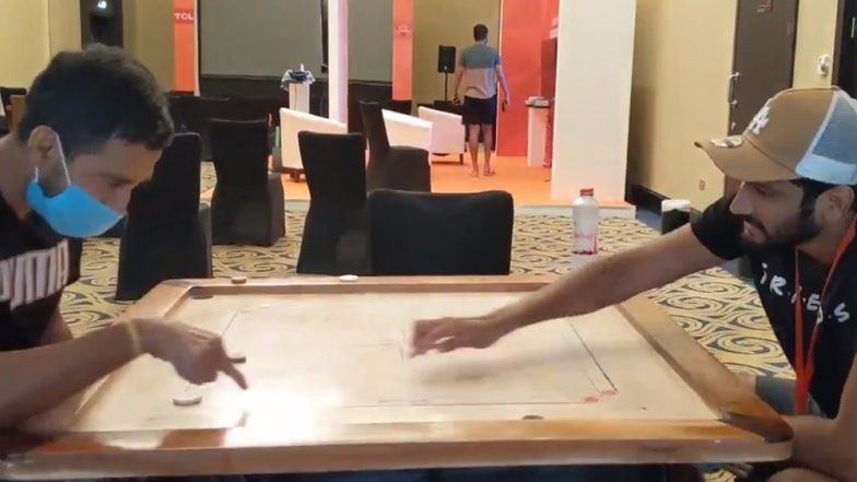 IPL 2021 Diaries: Wriddhiman Saha Defeats Khaleel Ahmed in Carrom, SRH Shares Video