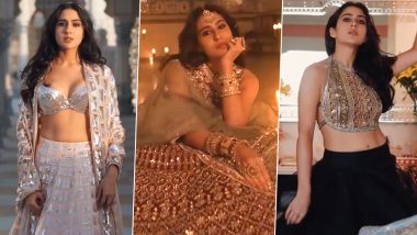 Sara Ali Khan Is a Royal Dream As She Turns Into a Beautiful Bride for Manish Malhotra’s Latest 2021 Collection ‘Nooraniyat’ (Watch Video)