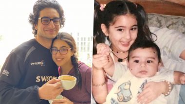 Sara Ali Khan Wishes Ibrahim Ali Khan on His Birthday, Calls Him Iggy Potter (View Post)