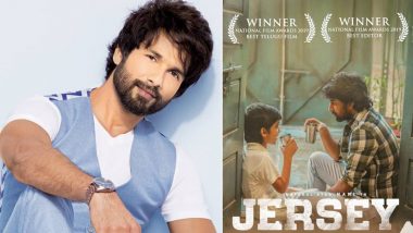 Shahid Kapoor Congratulates Team Jersey for Their Win at the 67th National Film Awards