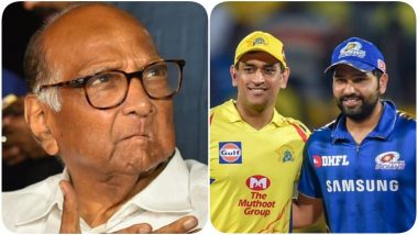 IPL 2021 Venues: BCCI Officials Reportedly Meet Sharad Pawar After NCP Leader Offers Full Support From Maharashtra Government For Hosting The Tournament