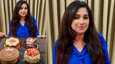 Shreya Ghoshal Says Her Birthday This Year Was a ‘Special One’, Thanks Fans (View Post)