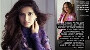 Sonam Kapoor Shares Chrissy Teigen&rsquo;s Post on Social Media Toxicity, Asks &lsquo;Should We All Quit Twitter?&rsquo;